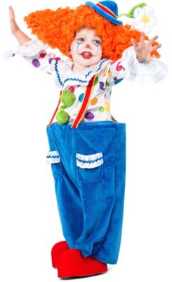 baby clown halloween costume