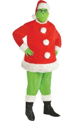 grinch santa outfit