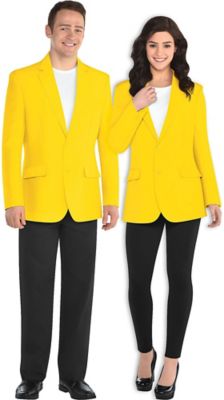 yellow dress blazer