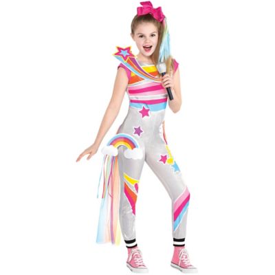 jojo siwa silver jumpsuit