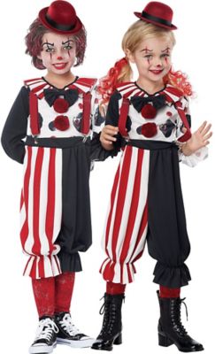 baby scary clown costume