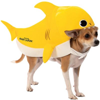 baby shark yellow costume