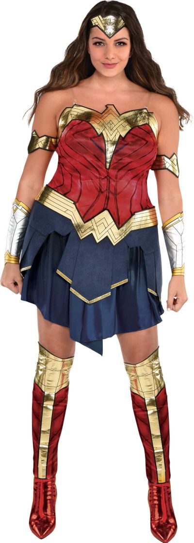 Om indstilling charter tælle Adult Wonder Woman Plus Size Deluxe Costume - WW 1984 | Party City