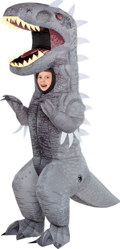 Inflatable Indominus Rex Costume For Kids Jurassic World Party City