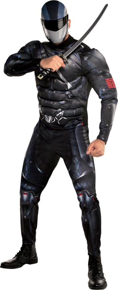 Adult Snake Eyes Muscle Costume - G.i. Joe Origins | Party City