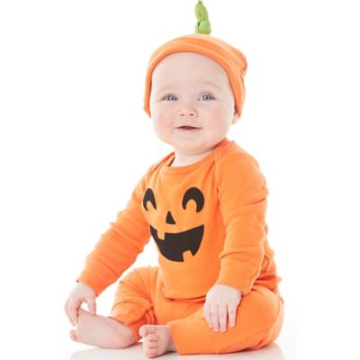 Carters First Halloween Bodysuit Pants Pumpkin Baby Gift Girl Boy Size NB Infant 