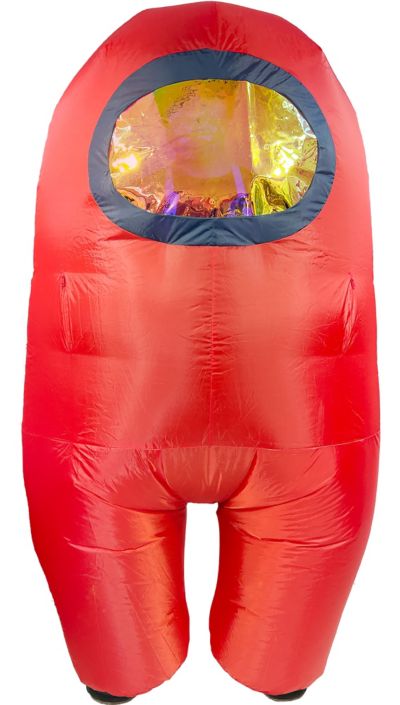 Adult Red Among Us Inflatable Costume | Party City