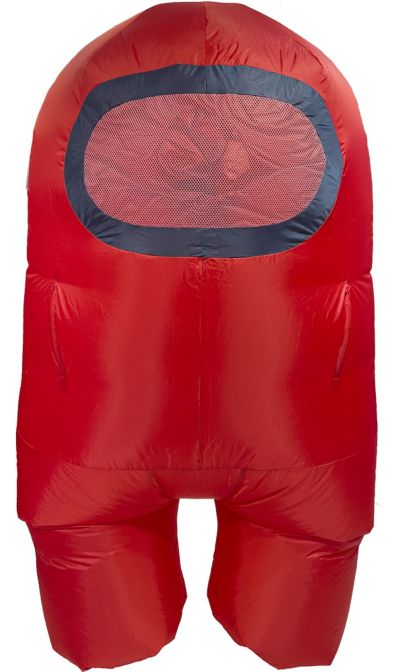 Kids Red Among Us Inflatable Costume Party City