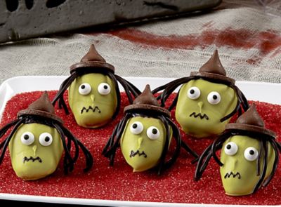 Scary Witch Covered Strawberries How To Party City