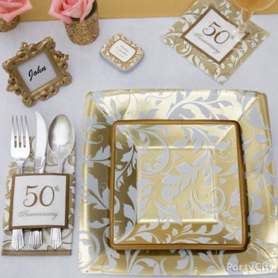 50th Anniversary Ideas - Party City