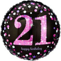 Pink Sparkling Celebration 21st  Birthday  Party  Supplies  