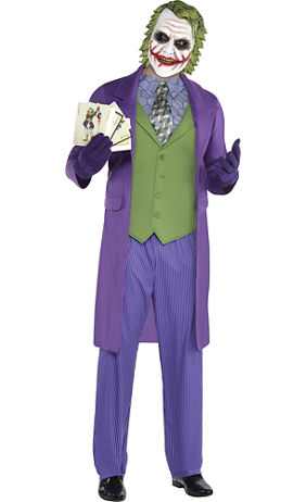 The Dark Knight Joker Costume for Adults - Party City